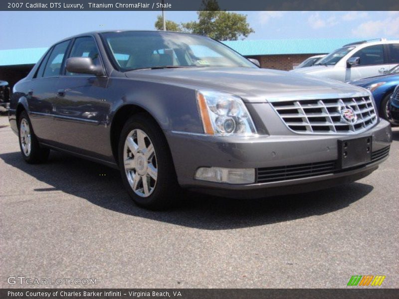 Titanium ChromaFlair / Shale 2007 Cadillac DTS Luxury