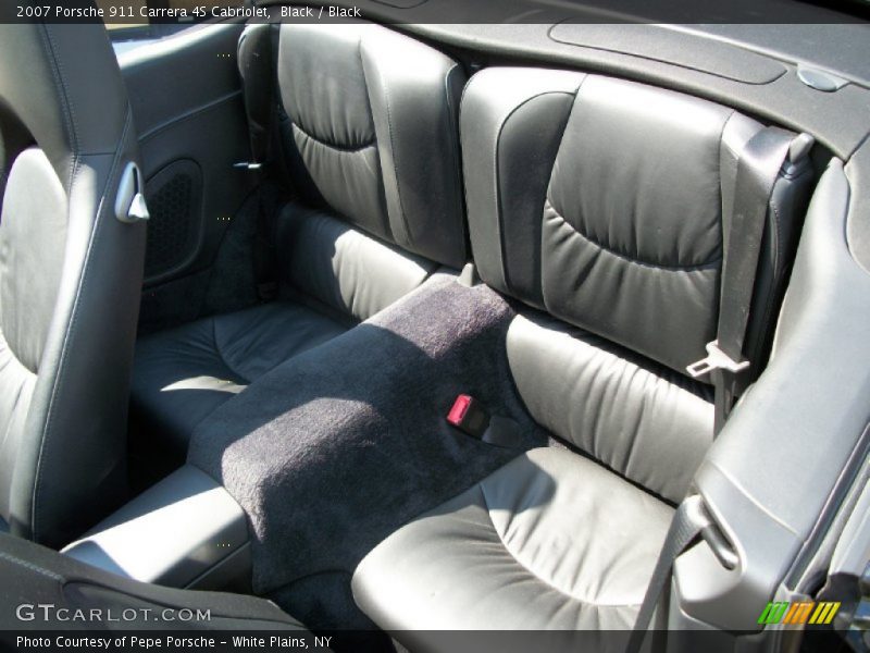 Black / Black 2007 Porsche 911 Carrera 4S Cabriolet