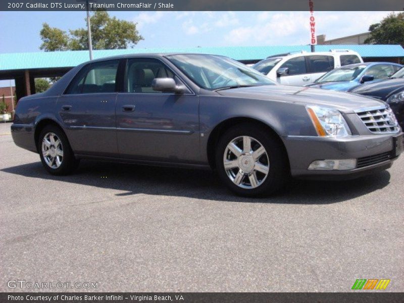 Titanium ChromaFlair / Shale 2007 Cadillac DTS Luxury