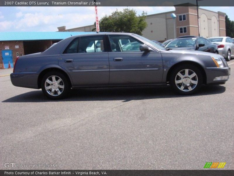 Titanium ChromaFlair / Shale 2007 Cadillac DTS Luxury