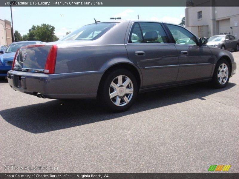 Titanium ChromaFlair / Shale 2007 Cadillac DTS Luxury