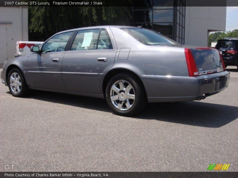Titanium ChromaFlair / Shale 2007 Cadillac DTS Luxury