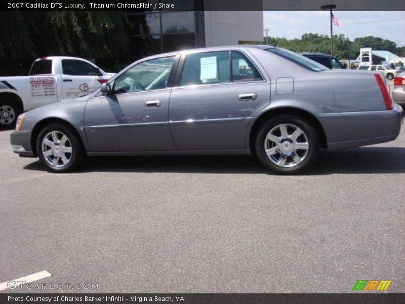 Titanium ChromaFlair / Shale 2007 Cadillac DTS Luxury