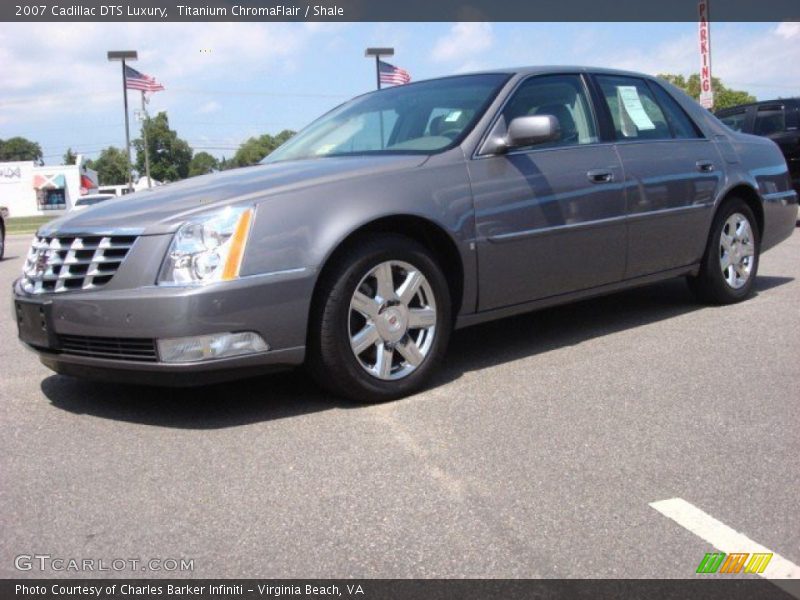 Titanium ChromaFlair / Shale 2007 Cadillac DTS Luxury