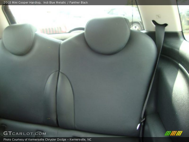 Indi Blue Metallic / Panther Black 2003 Mini Cooper Hardtop