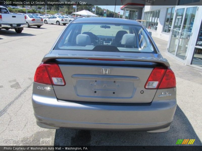 Magnesium Metallic / Gray 2005 Honda Civic LX Sedan