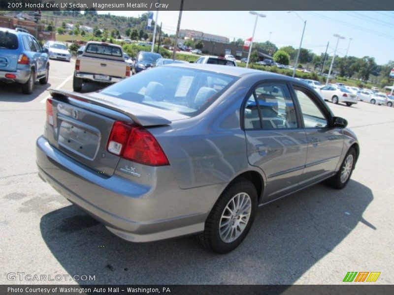 Magnesium Metallic / Gray 2005 Honda Civic LX Sedan