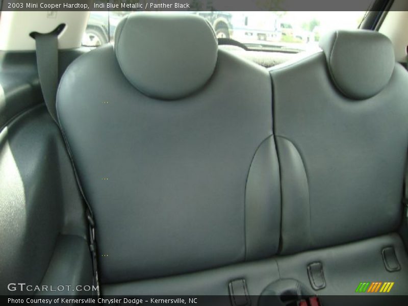 Indi Blue Metallic / Panther Black 2003 Mini Cooper Hardtop