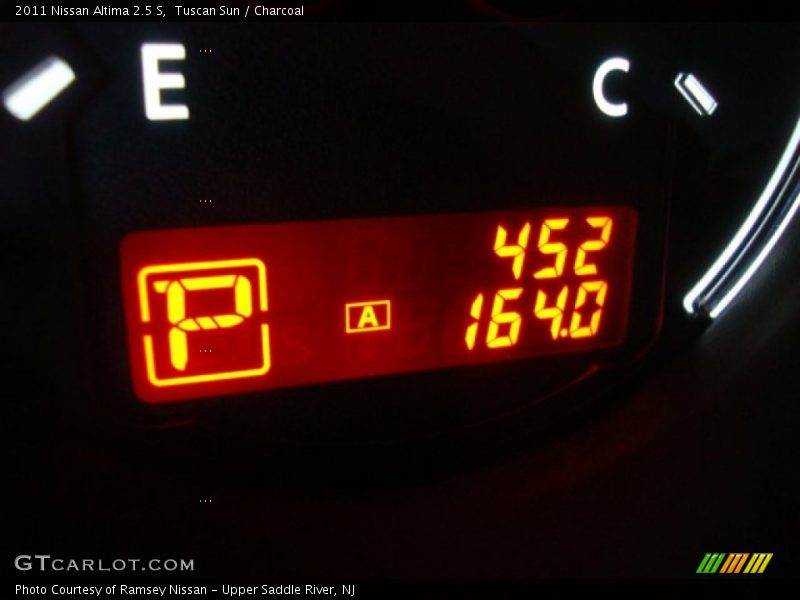 Tuscan Sun / Charcoal 2011 Nissan Altima 2.5 S