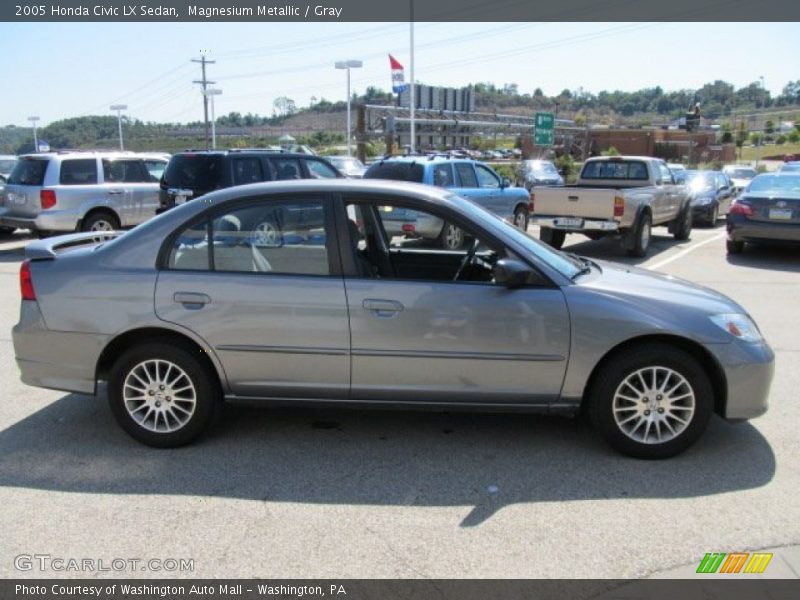 Magnesium Metallic / Gray 2005 Honda Civic LX Sedan