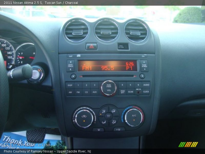 Tuscan Sun / Charcoal 2011 Nissan Altima 2.5 S
