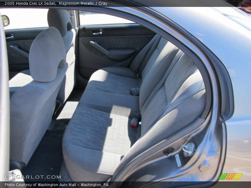 Magnesium Metallic / Gray 2005 Honda Civic LX Sedan