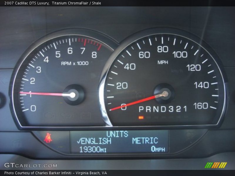 Titanium ChromaFlair / Shale 2007 Cadillac DTS Luxury