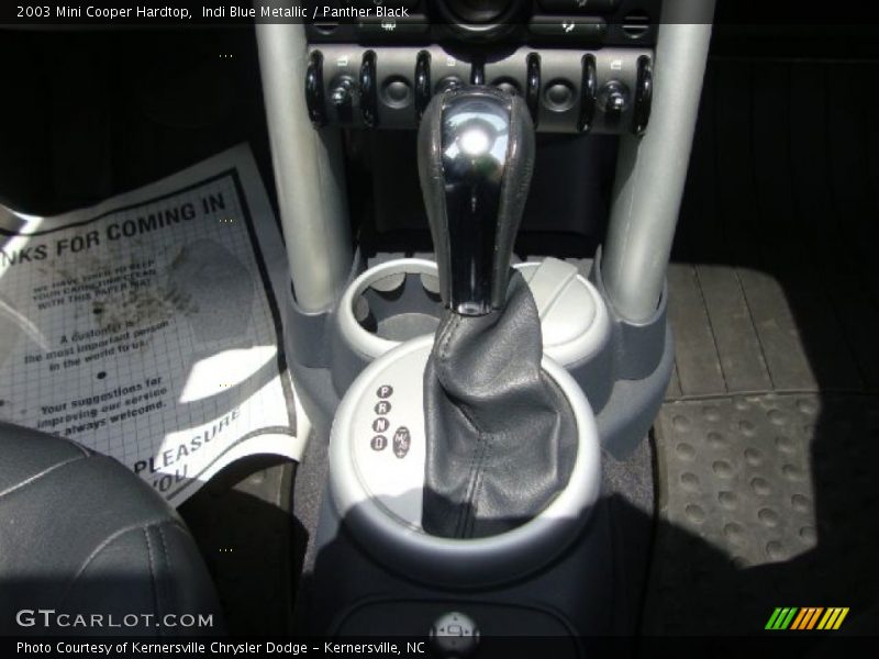 Indi Blue Metallic / Panther Black 2003 Mini Cooper Hardtop