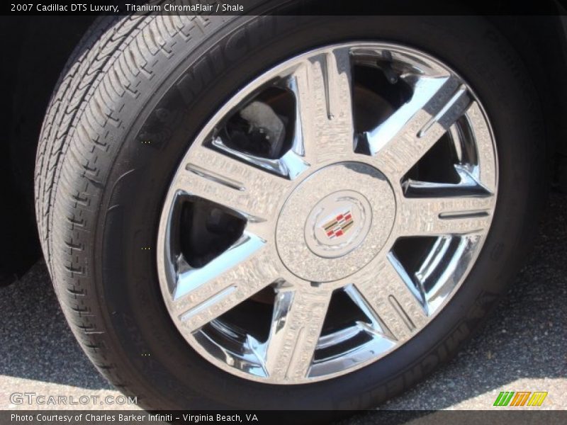 Titanium ChromaFlair / Shale 2007 Cadillac DTS Luxury
