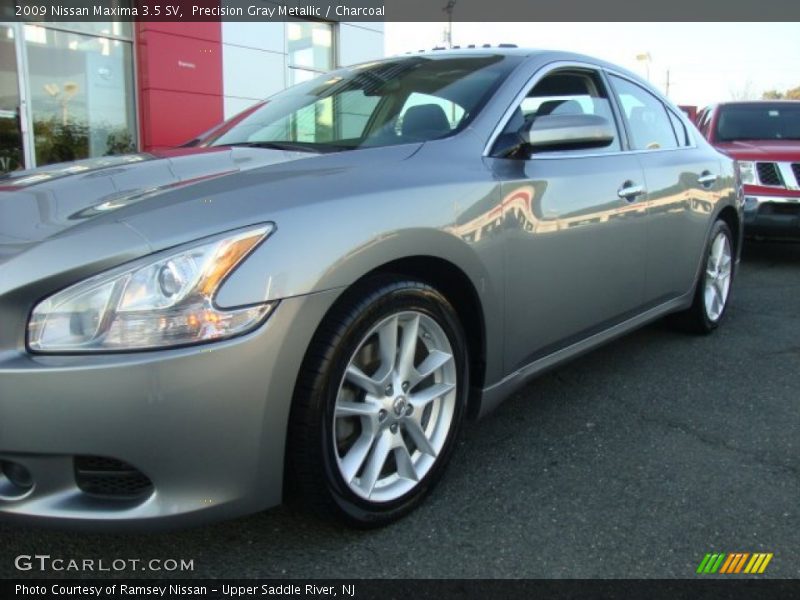 Precision Gray Metallic / Charcoal 2009 Nissan Maxima 3.5 SV