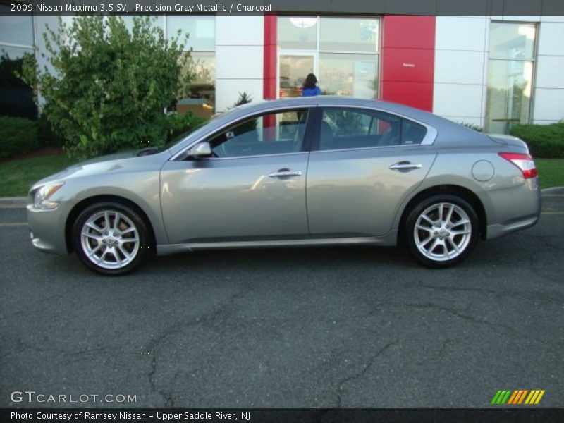 Precision Gray Metallic / Charcoal 2009 Nissan Maxima 3.5 SV