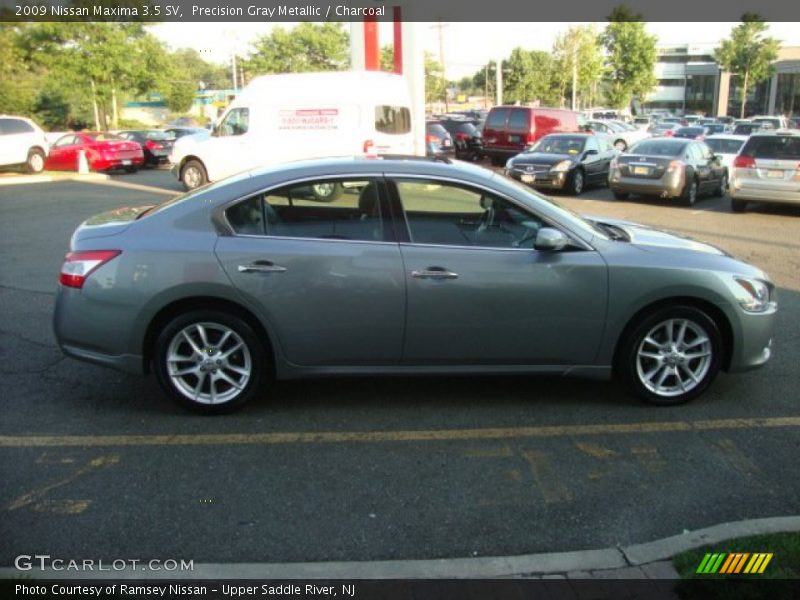 Precision Gray Metallic / Charcoal 2009 Nissan Maxima 3.5 SV
