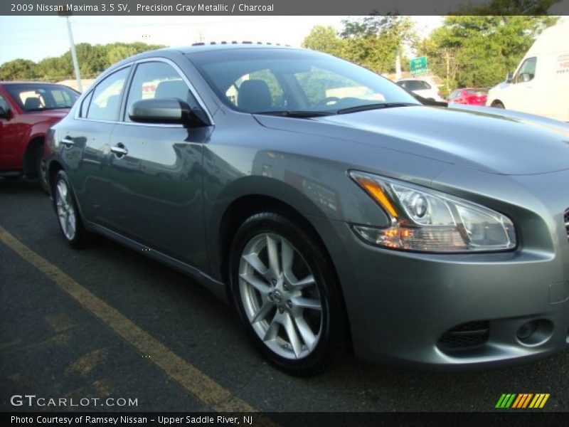 Precision Gray Metallic / Charcoal 2009 Nissan Maxima 3.5 SV