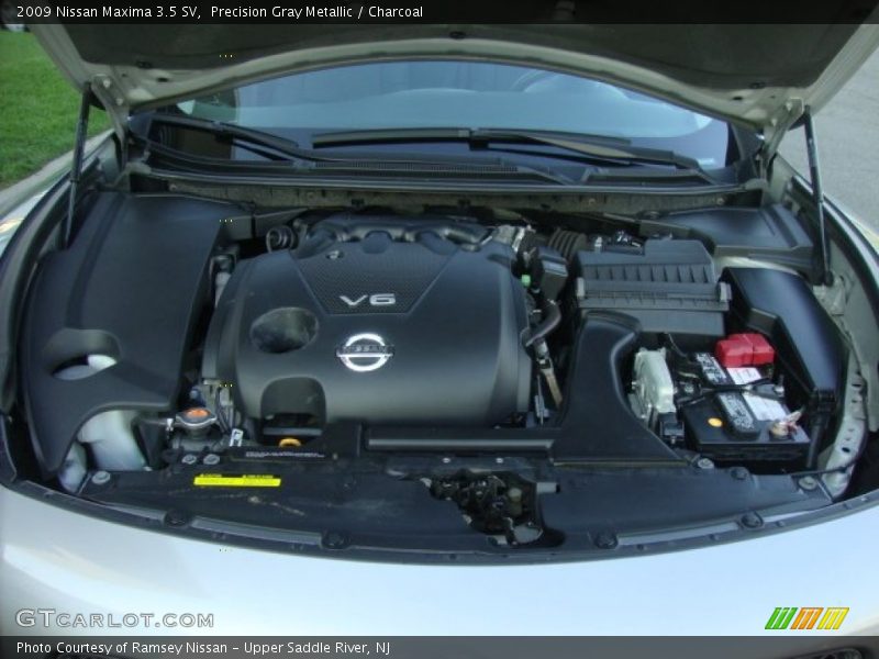 Precision Gray Metallic / Charcoal 2009 Nissan Maxima 3.5 SV
