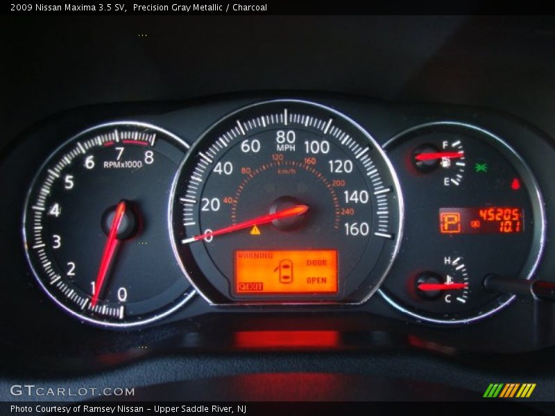 Precision Gray Metallic / Charcoal 2009 Nissan Maxima 3.5 SV