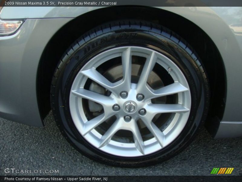 Precision Gray Metallic / Charcoal 2009 Nissan Maxima 3.5 SV