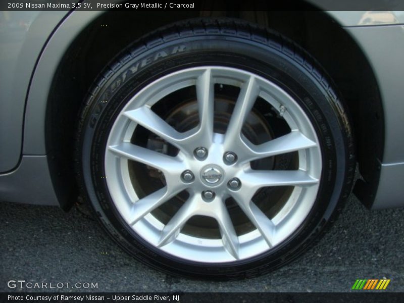 Precision Gray Metallic / Charcoal 2009 Nissan Maxima 3.5 SV