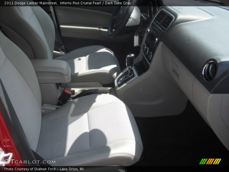 Inferno Red Crystal Pearl / Dark Slate Gray 2011 Dodge Caliber Mainstreet