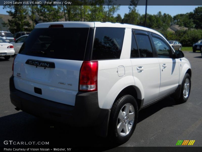 Polar White / Gray 2004 Saturn VUE V6 AWD