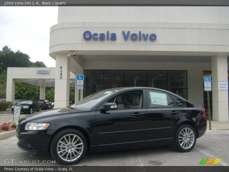 Black / Quartz 2009 Volvo S40 2.4i