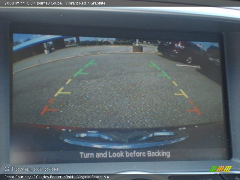 Vibrant Red / Graphite 2008 Infiniti G 37 Journey Coupe