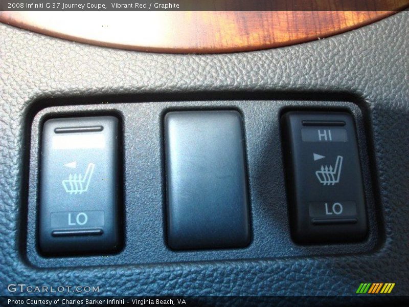 Vibrant Red / Graphite 2008 Infiniti G 37 Journey Coupe