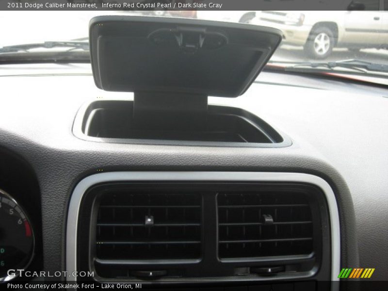 Inferno Red Crystal Pearl / Dark Slate Gray 2011 Dodge Caliber Mainstreet