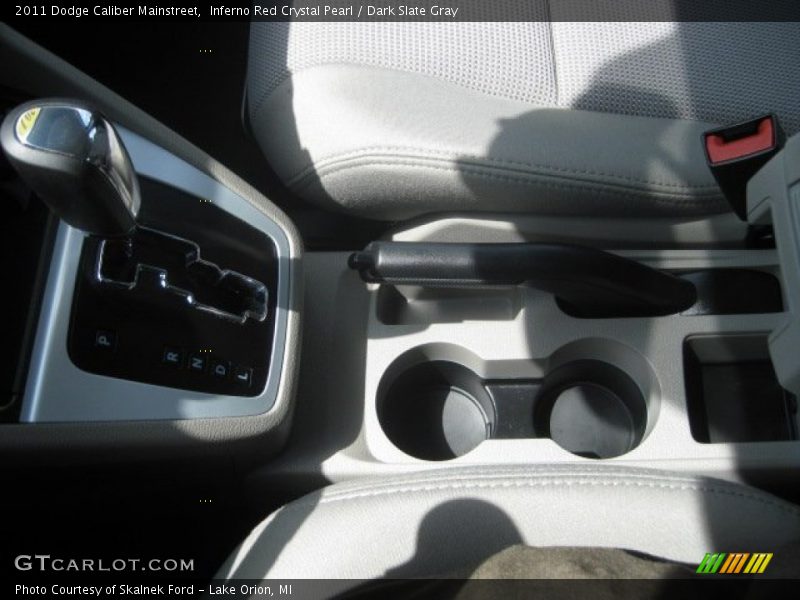 Inferno Red Crystal Pearl / Dark Slate Gray 2011 Dodge Caliber Mainstreet