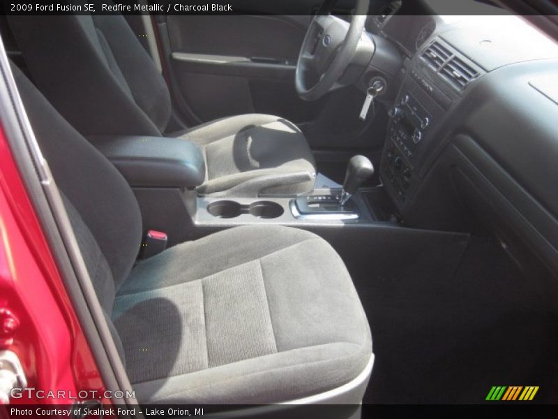 Redfire Metallic / Charcoal Black 2009 Ford Fusion SE