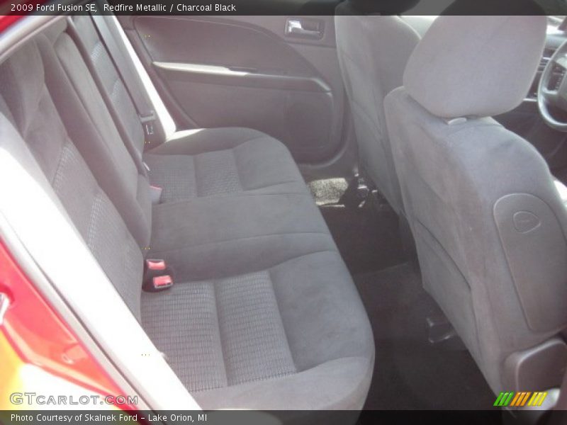 Redfire Metallic / Charcoal Black 2009 Ford Fusion SE