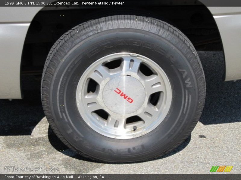 Pewter Metallic / Pewter 1999 GMC Sierra 1500 SLE Extended Cab