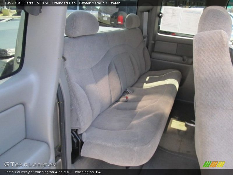 Pewter Metallic / Pewter 1999 GMC Sierra 1500 SLE Extended Cab