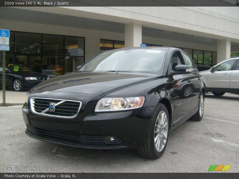 Black / Quartz 2009 Volvo S40 2.4i
