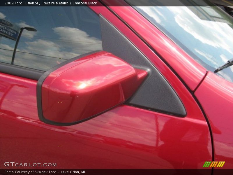 Redfire Metallic / Charcoal Black 2009 Ford Fusion SE