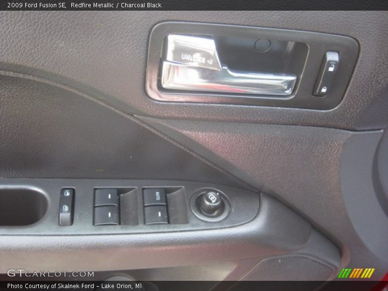 Redfire Metallic / Charcoal Black 2009 Ford Fusion SE