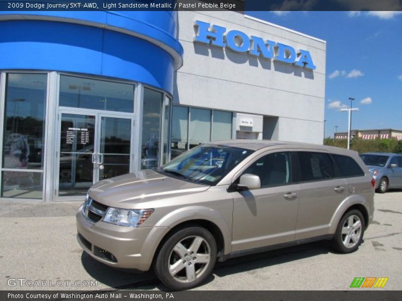 Light Sandstone Metallic / Pastel Pebble Beige 2009 Dodge Journey SXT AWD