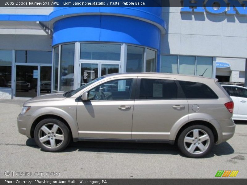 Light Sandstone Metallic / Pastel Pebble Beige 2009 Dodge Journey SXT AWD