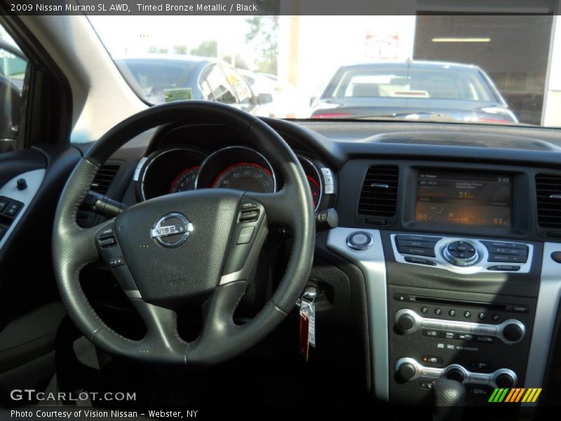 Tinted Bronze Metallic / Black 2009 Nissan Murano SL AWD