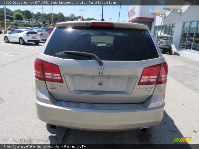 Light Sandstone Metallic / Pastel Pebble Beige 2009 Dodge Journey SXT AWD