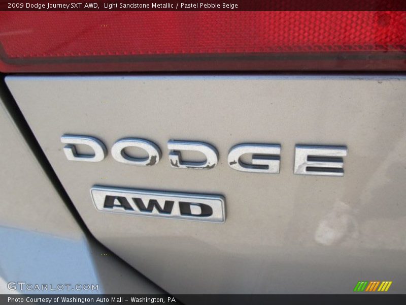 Light Sandstone Metallic / Pastel Pebble Beige 2009 Dodge Journey SXT AWD