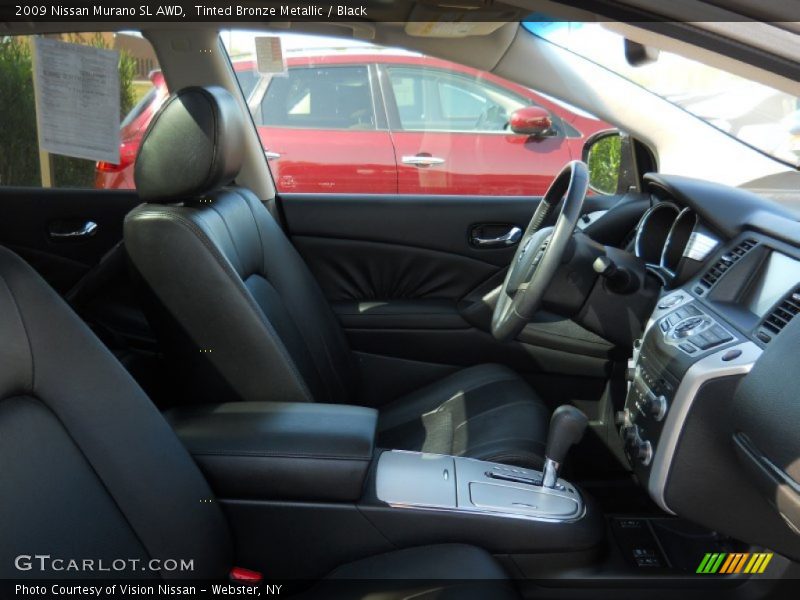 Tinted Bronze Metallic / Black 2009 Nissan Murano SL AWD
