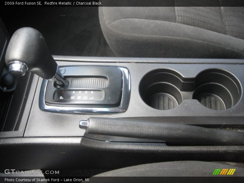 Redfire Metallic / Charcoal Black 2009 Ford Fusion SE