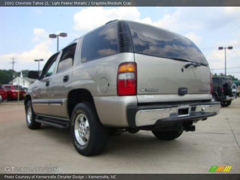 Light Pewter Metallic / Graphite/Medium Gray 2001 Chevrolet Tahoe LS