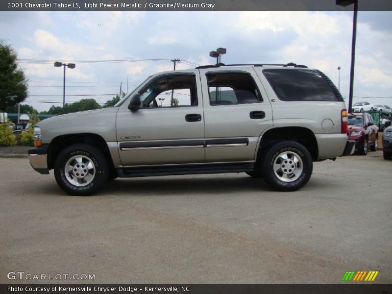 Light Pewter Metallic / Graphite/Medium Gray 2001 Chevrolet Tahoe LS